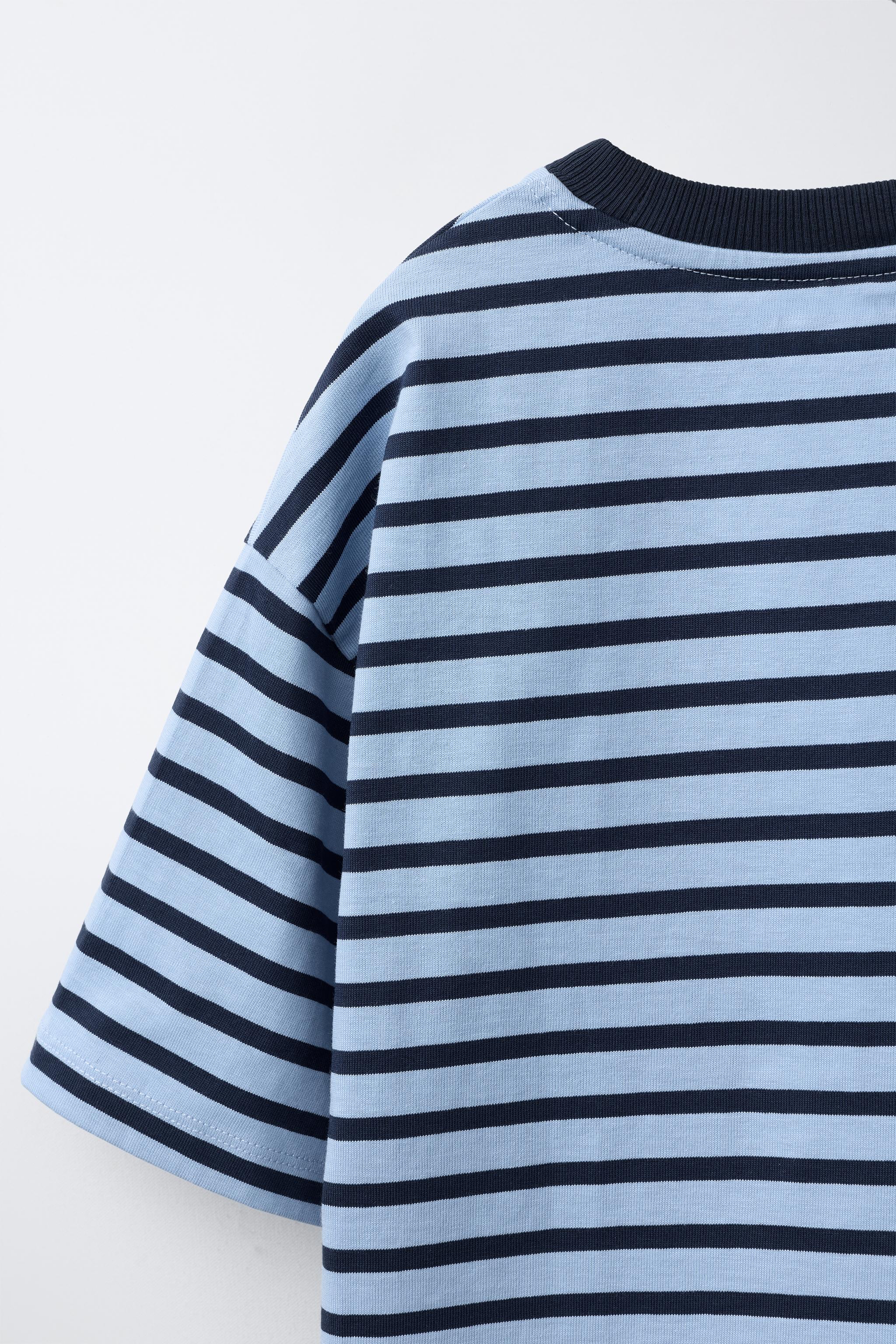 HEAVY WEIGHT STRIPED T-SHIRT